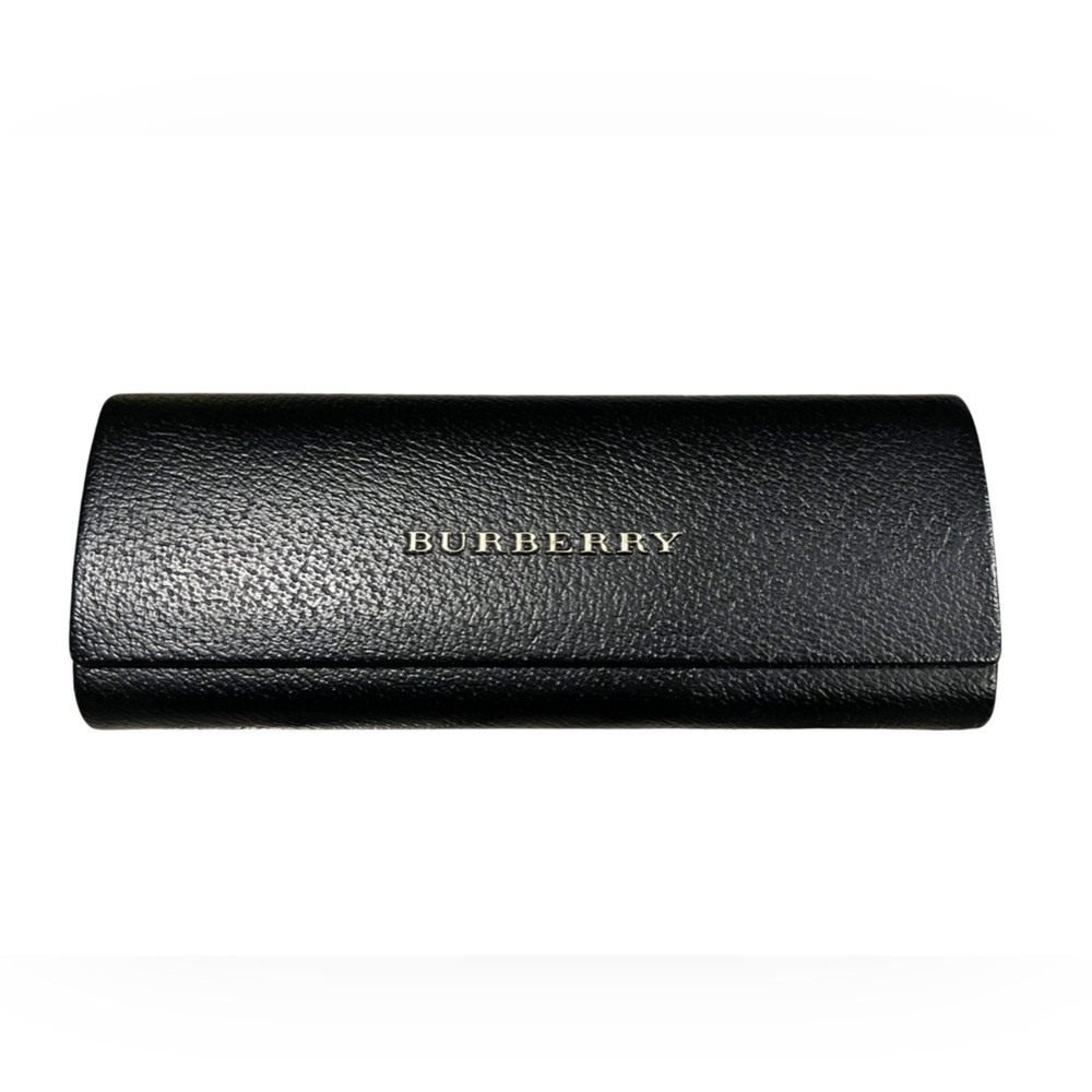 Burberry Brown and Black Logo Eye Glasses